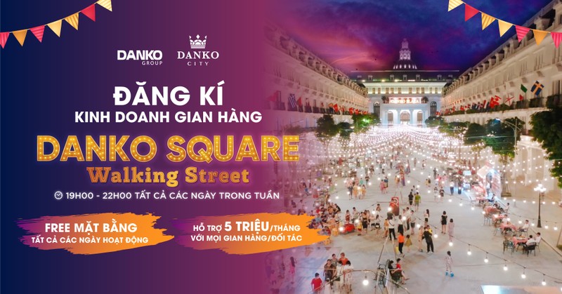 Danko Square tim doi tac kinh doanh gian hang voi nhieu uu dai dac biet