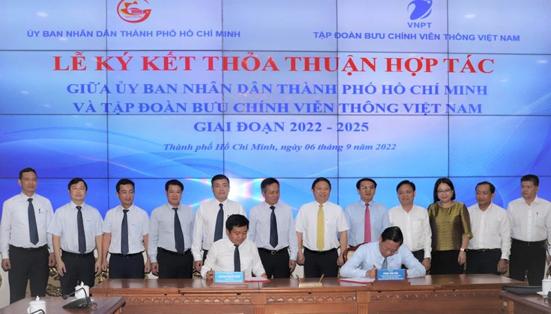 UBND TP Ho Chi Minh va VNPT hop tac ve chuyen doi so