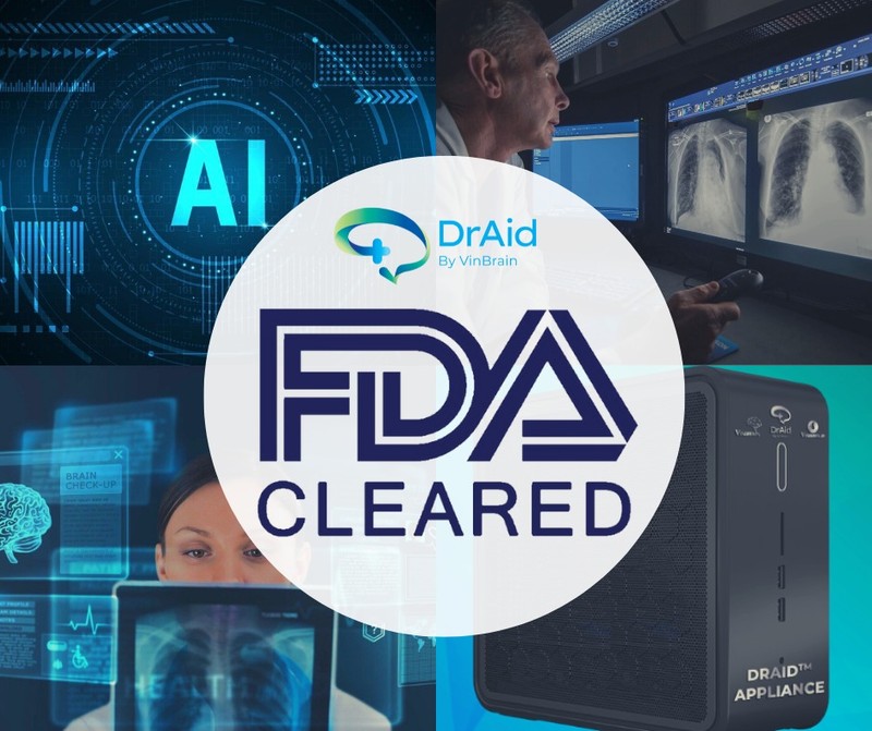 DrAid™ - “Tro ly AI” dau tien tai Dong Nam A dat chuan FDA Hoa Ky