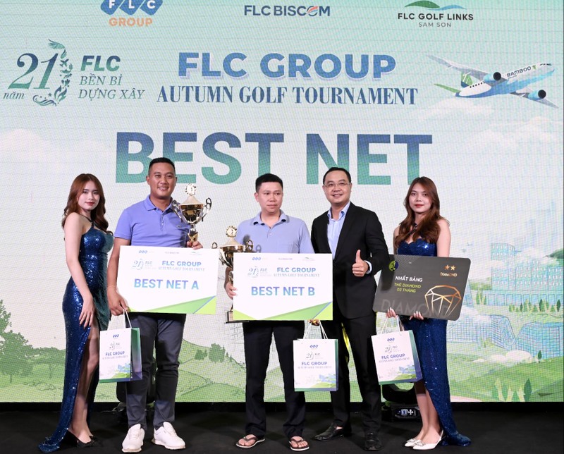 Golfer Nguyen Minh Tuan lap ky luc 67 gay, len ngoi vo dich FLC Group Autumn Golf Tournament-Hinh-3