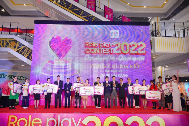 AEONMALL Viet Nam khang dinh su chuyen nghiep voi Cuoc thi Nhap vai 2022