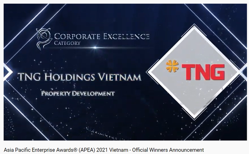 TNG Holdings Vietnam - Doanh nghiep xuat sac Chau A