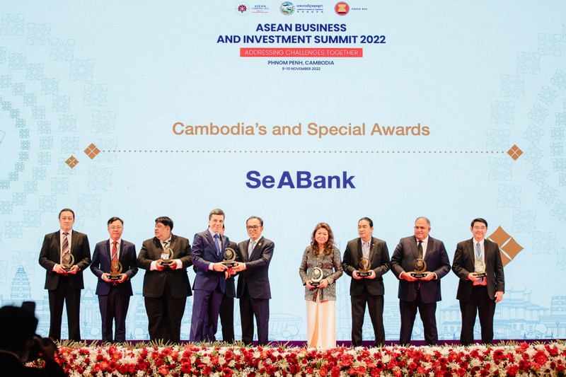 SeABank la doanh nghiep Viet Nam duy nhat nhan giai thuong dac biet Cap khu vuc ASEAN Business Award 2022