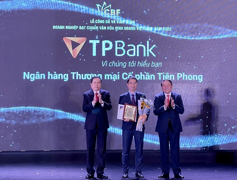 Van hoa kinh doanh TPBank duoc cong nhan chuan Quoc gia