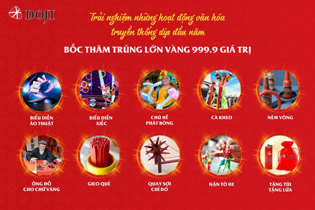 Doji to chuc le hoi vang - Gold Festival 2023 dip than tai (8h ngay 26/01/2023)-Hinh-2