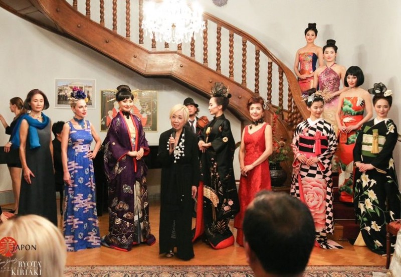 Tap doan BRG dong to chuc su kien giao luu van hoa Kimono – Ao dai Fashion Show-Hinh-2