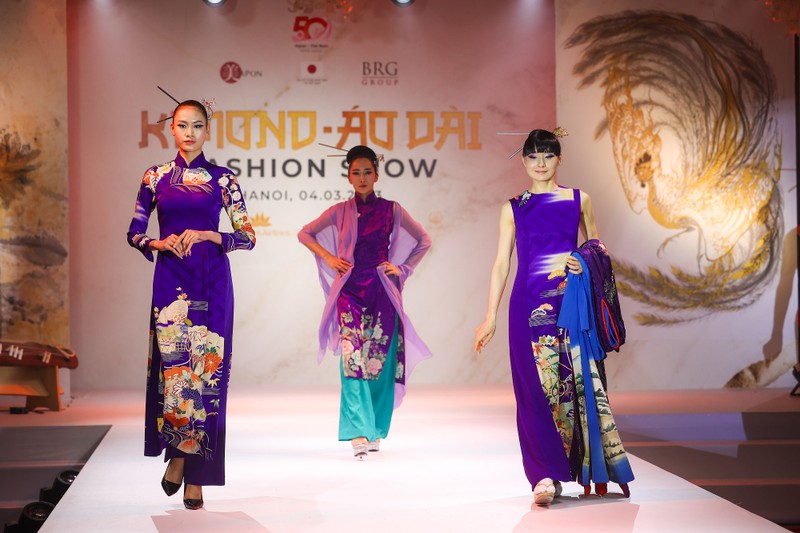 Nhung sac mau van hoa an tuong tai Kimono – Aodai Fashion Show-Hinh-8