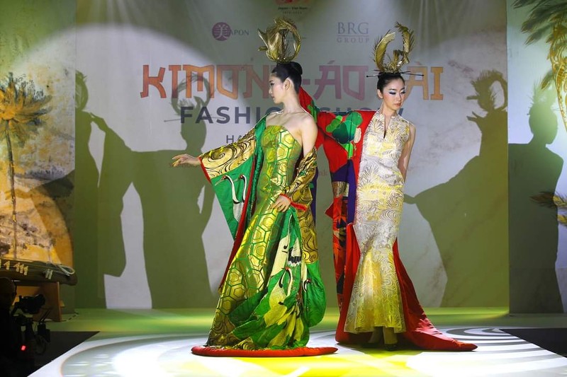 Nhung sac mau van hoa an tuong tai Kimono – Aodai Fashion Show-Hinh-9