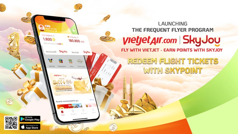 Bay cang nhieu, tich diem doi qua thoa thich voi Vietjet SkyJoy