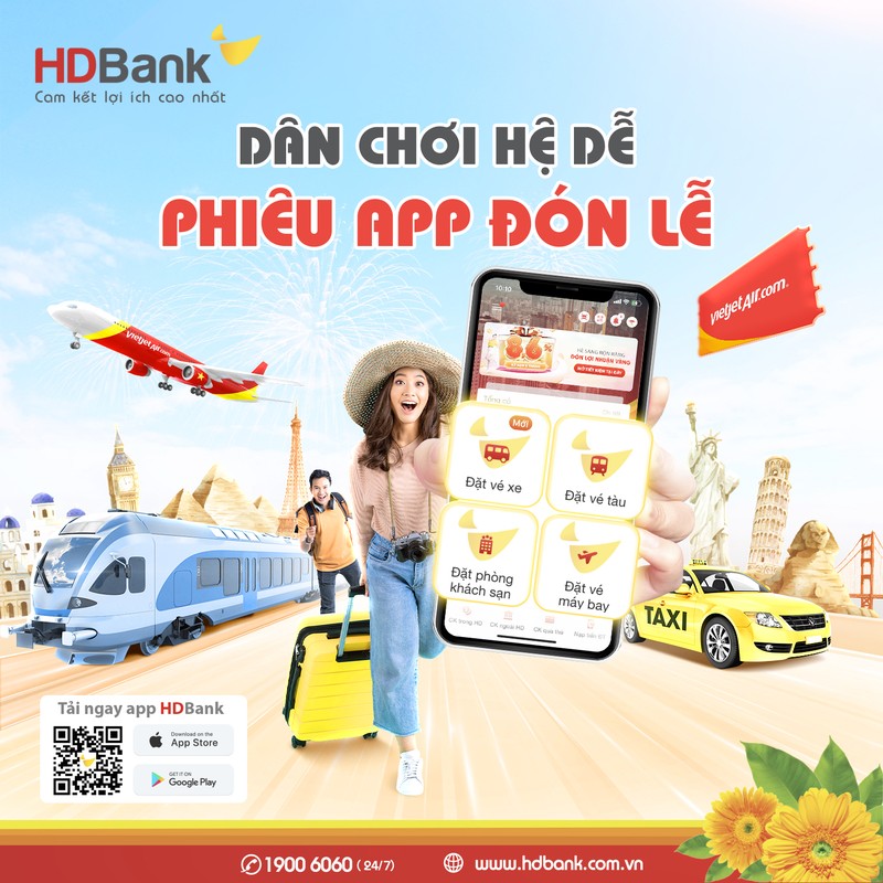 Khac biet boi so hoa tai HDBank qua mua cao diem