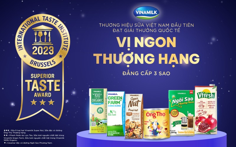 Lan dau tien Viet Nam co san pham sua dat giai cao nhat ve vi ngon tai giai thuong Superior Taste Award-Hinh-5