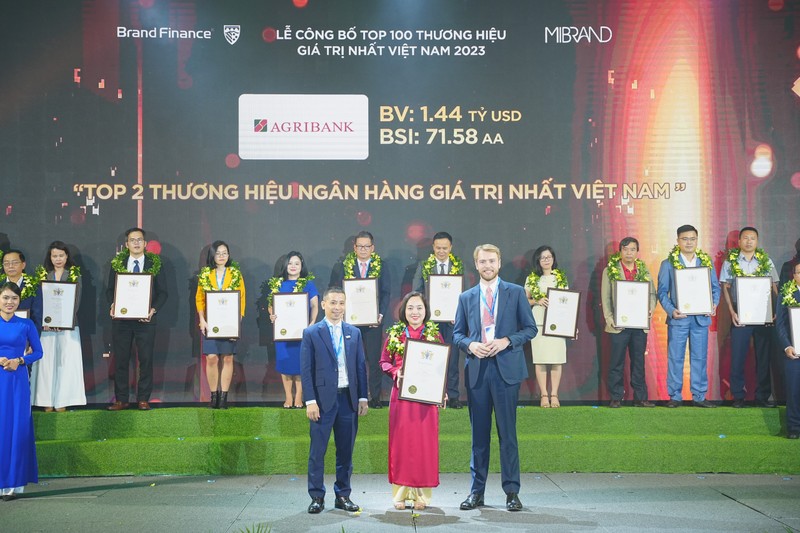 Agribank - Top 10 thuong hieu gia tri nhat Viet Nam nam 2023