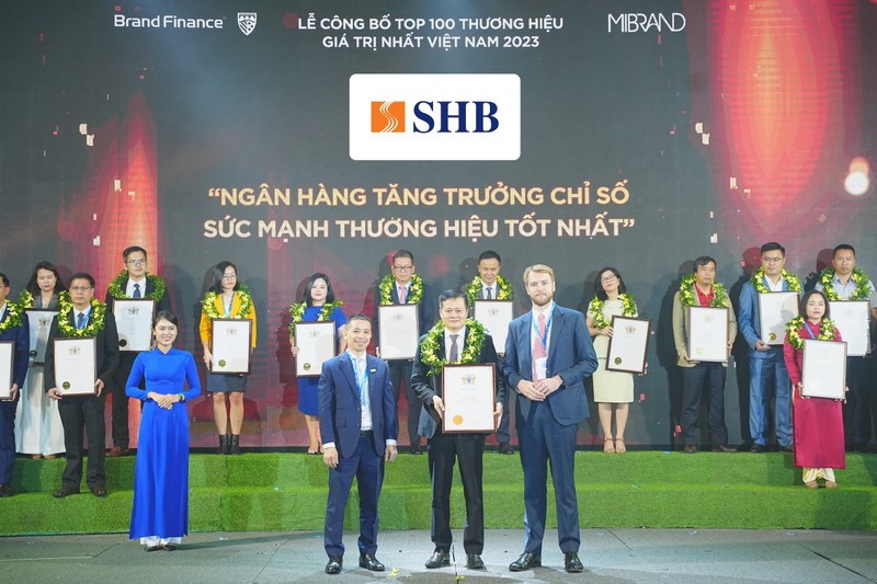 SHB la Ngan hang co chi so suc manh thuong hieu tang truong manh nhat 2023