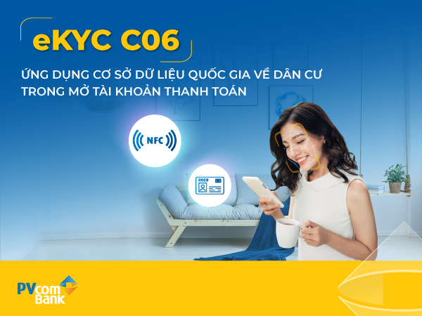 PVcomBank la ngan hang dau tien ung dung thanh cong CCCD gan chip vao mo tai khoan bang eKYC