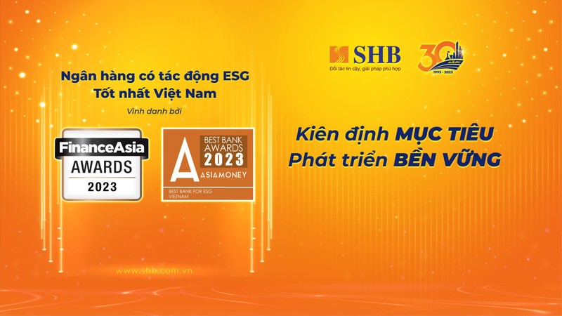 SHB tiep tuc duoc vinh danh “Ngan hang co tac dong ESG tot nhat”-Hinh-2