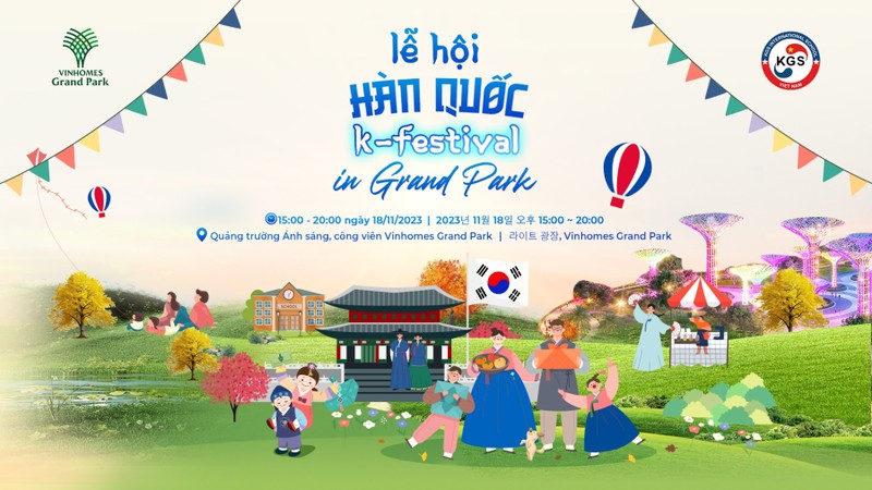Vinhomes to chuc su kien “K-Festival In Grand Park” voi nhieu hoat dong doc dao