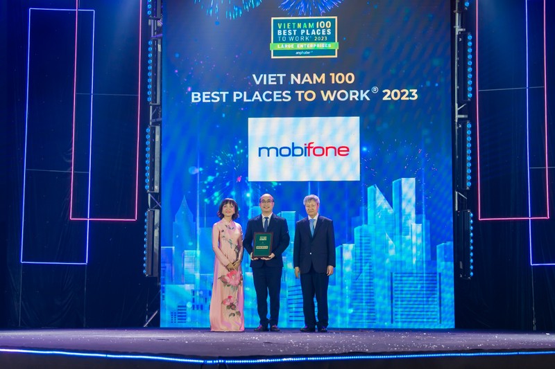 MobiFone duoc vinh danh la mot trong nhung Noi lam viec tot nhat Viet Nam nam 2023