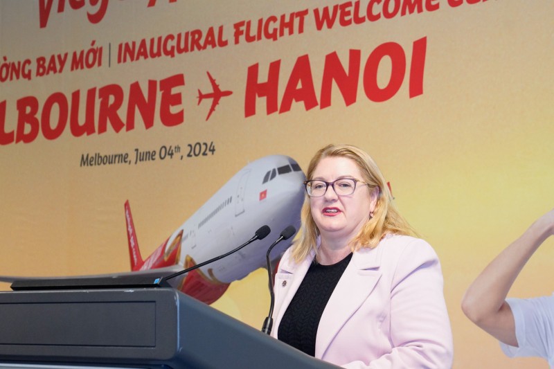 Vietjet khai truong duong bay ket noi Melbourne voi Ha Noi