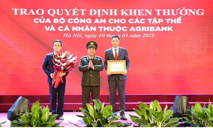 Agribank duoc cong nhan dat chuan “An toan ve an ninh, trat tu” cua Bo Cong an-Hinh-3