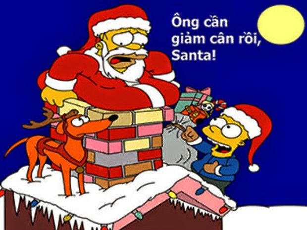 Anh che cuoi vo bung ve ong gia Noel-Hinh-2