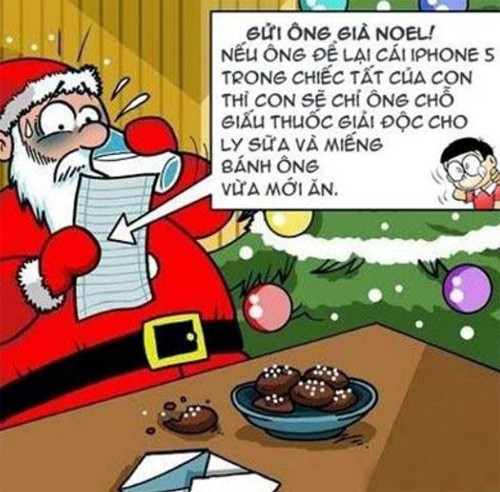 Anh che cuoi vo bung ve ong gia Noel-Hinh-3