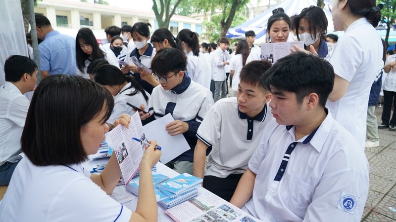 Ngay dau loc ao: Nguyen vong dang ky vao cac truong tang cao