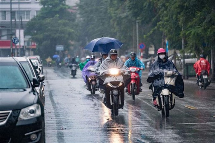 Ngay 10/9: Ha Noi va trung du Bac bo tiep tuc mua to