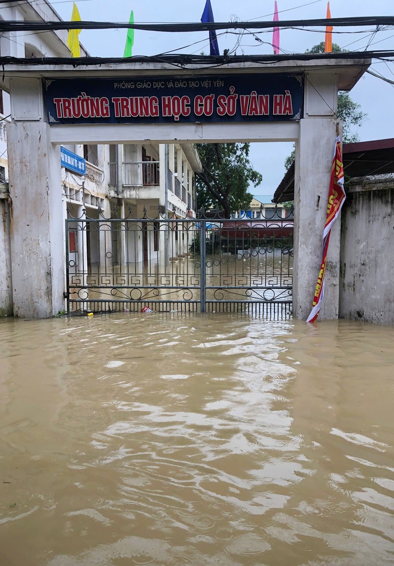 Ngay 10/9, Bac Giang con 162 Truong cho hoc sinh nghi hoc