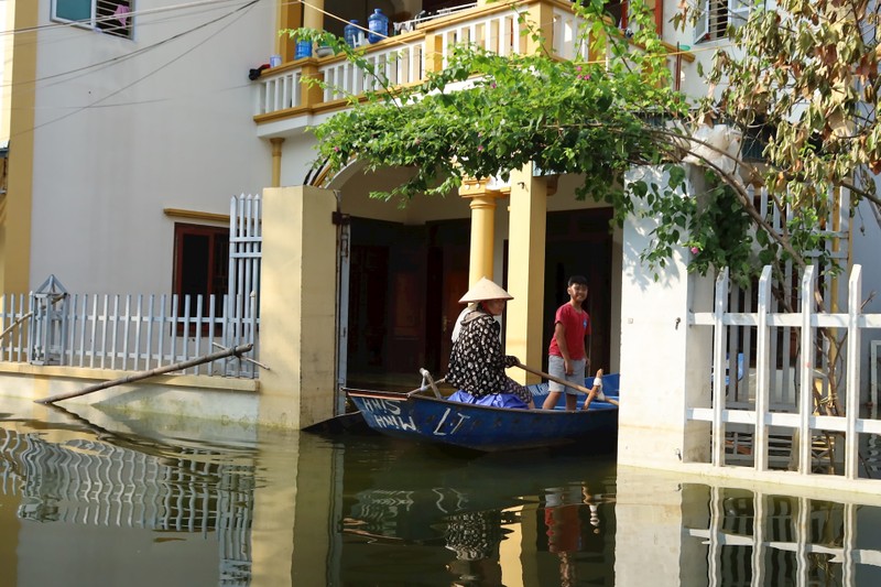 Ha Noi giam nhanh so ho bi anh huong boi ngap lut