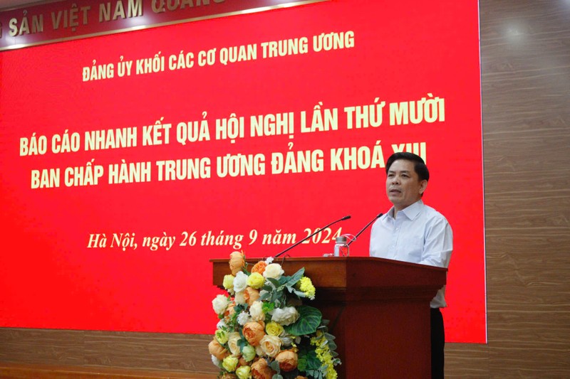 Dang bo Khoi cac co quan T.U: 76 nam khong ngung lon manh