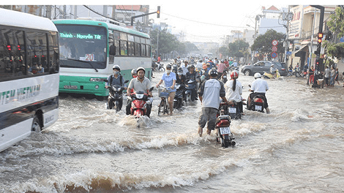 Thoi tiet ngay 20/11: Bac Bo ret ve dem va sang, Nam Bo mua rao