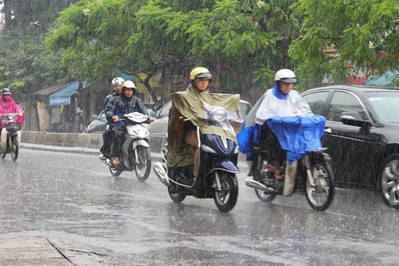 Thoi tiet ngay 4/12: Bac Bo va Bac Trung Bo mua vai noi