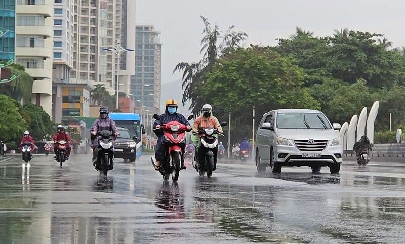 Thoi tiet ngay 24/12: Da Nang den Khanh Hoa co mua to