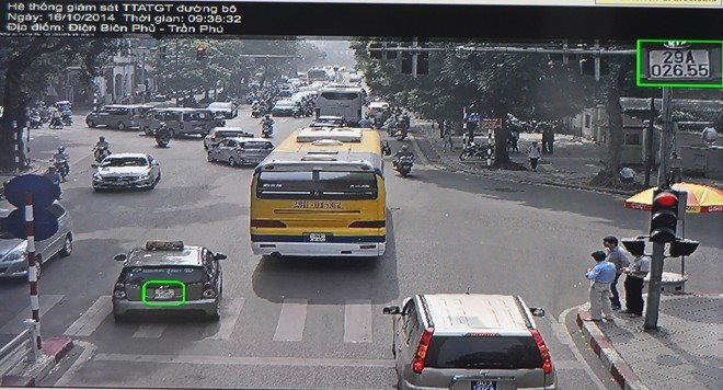 Vi tri cac diem Ha Noi vua lap dat camera phat nguoi