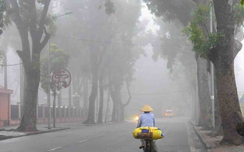 Ngay 11/2: Mien Bac hung nang, troi chuyen ret