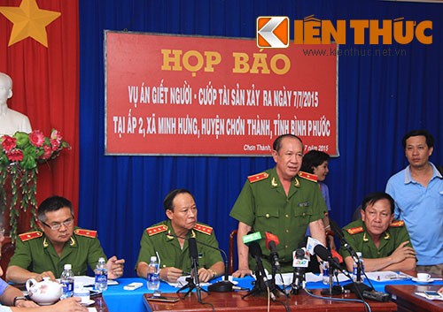 Se xet xu luu dong vu tham sat o Binh Phuoc