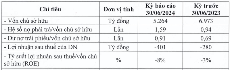 Lo chong chat Bong Sen Corp khong the tra lai trai phieu