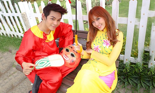 Hari Won dien ao dai rang ro trong MV 