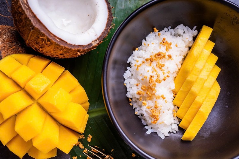 Vi sao xoi xoai la mon trang mieng quoc dan o Thai Lan?-Hinh-4