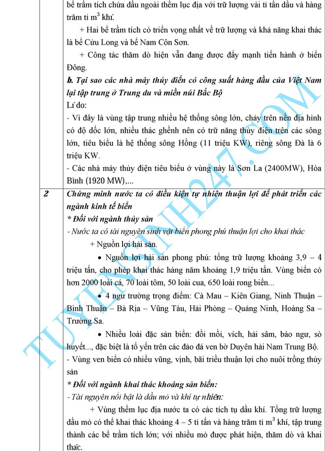De thi mon Dia THPT quoc gia 2015 ban den tai nguyen bien dao-Hinh-5