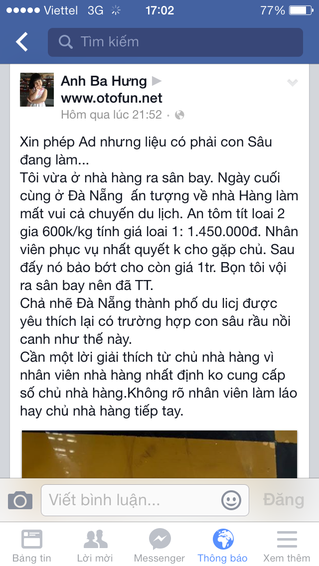 Nha hang Phu Quy Da Nang ''chat chem'' thuong de gay soc-Hinh-2