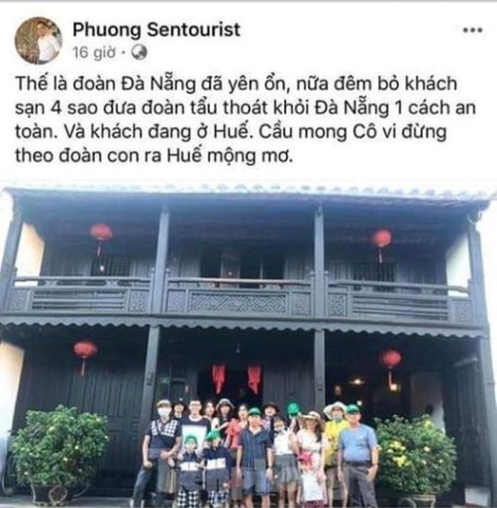 Sep Sentourist khoe “chien tich” dao thoat khoi Da Nang: “Va mieng” khon hay dai?!