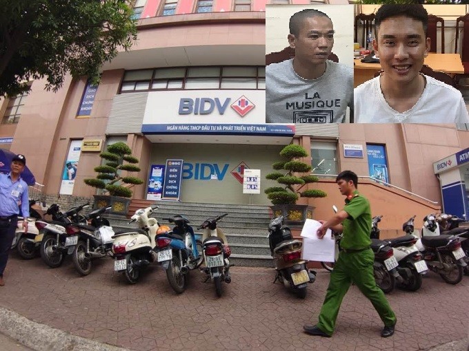 No sung cuop ngan hang BIDV: Ron nguoi ke hoach ban cong an phuong