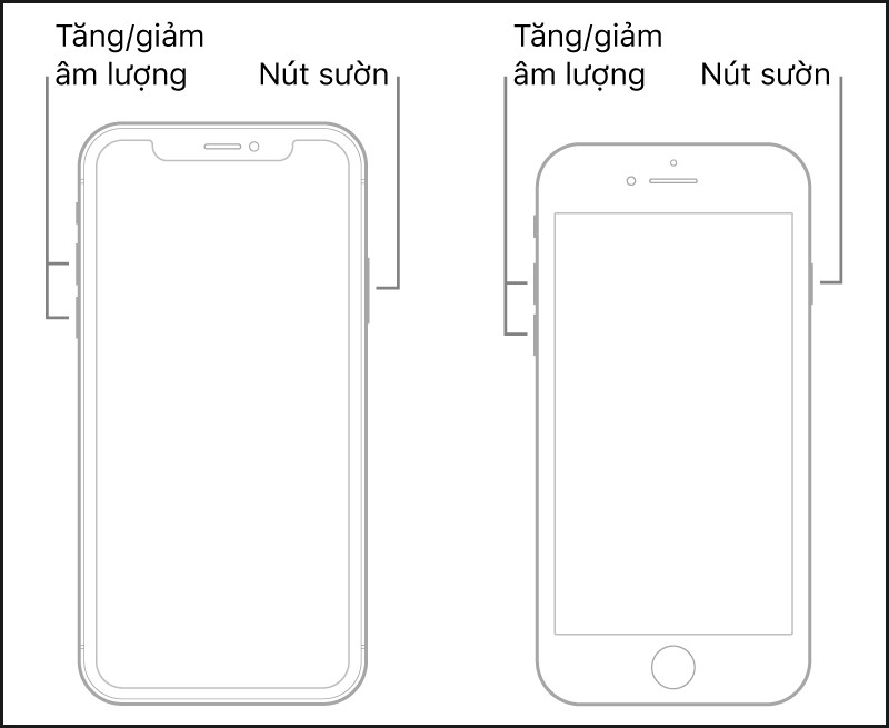 Cach buoc khoi dong lai iPhone khi may bi treo, do