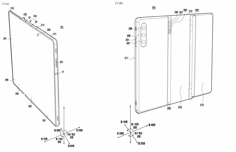 Y tuong smartphone gap lam 3 cua Samsung