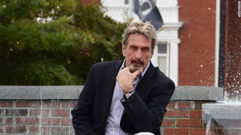 Ong trum phan mem diet virus John McAfee khong tu tu?