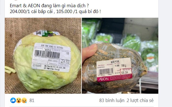 Bap cai 250.000 dong/kg trong mua dich: Nga ngua khi biet su that