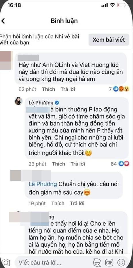 Le Phuong bi xoc xiem “suot ngay an ngon” mua dich-Hinh-11