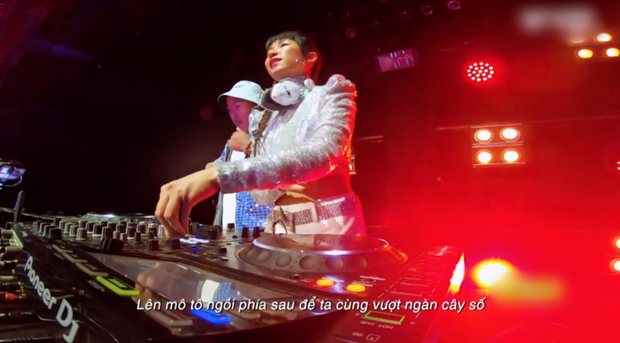 DJ Trang Moon lo nhan sac la den kho tin tai King Of Rap-Hinh-4