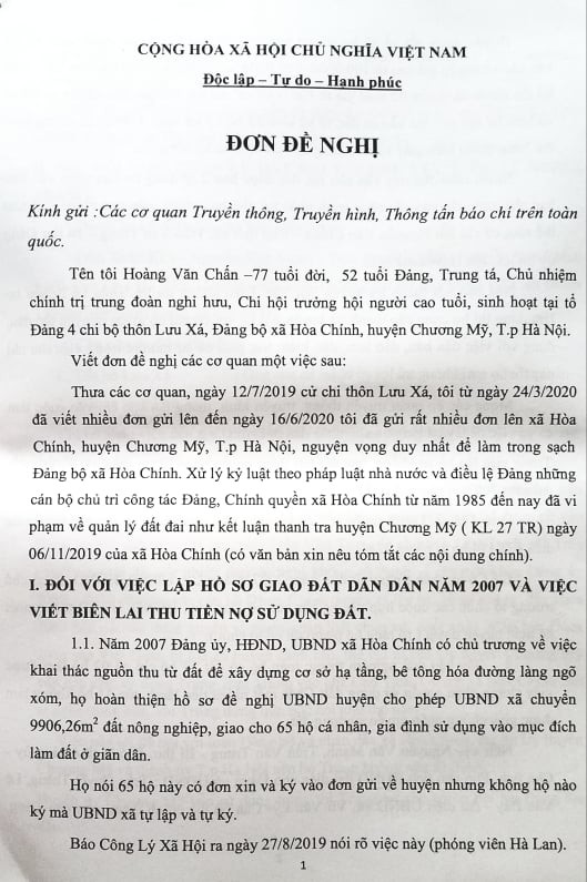 Ha Noi: Can bo xa lap danh sach khong de ban dat gian dan, sau 10 nam van ung dung cong tac-Hinh-2